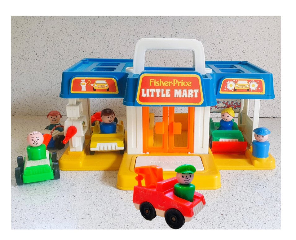 Fisher-Price Little Mart Petrol Station, Fisher Price Little People Little Mart #2580, Fisher Price Little Mart