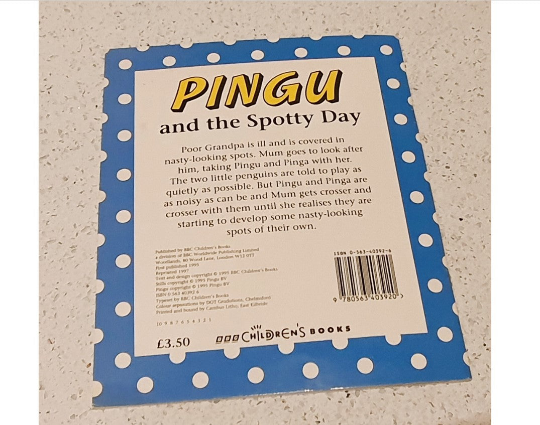 Pingu and The Spotty Day, Pingu Book