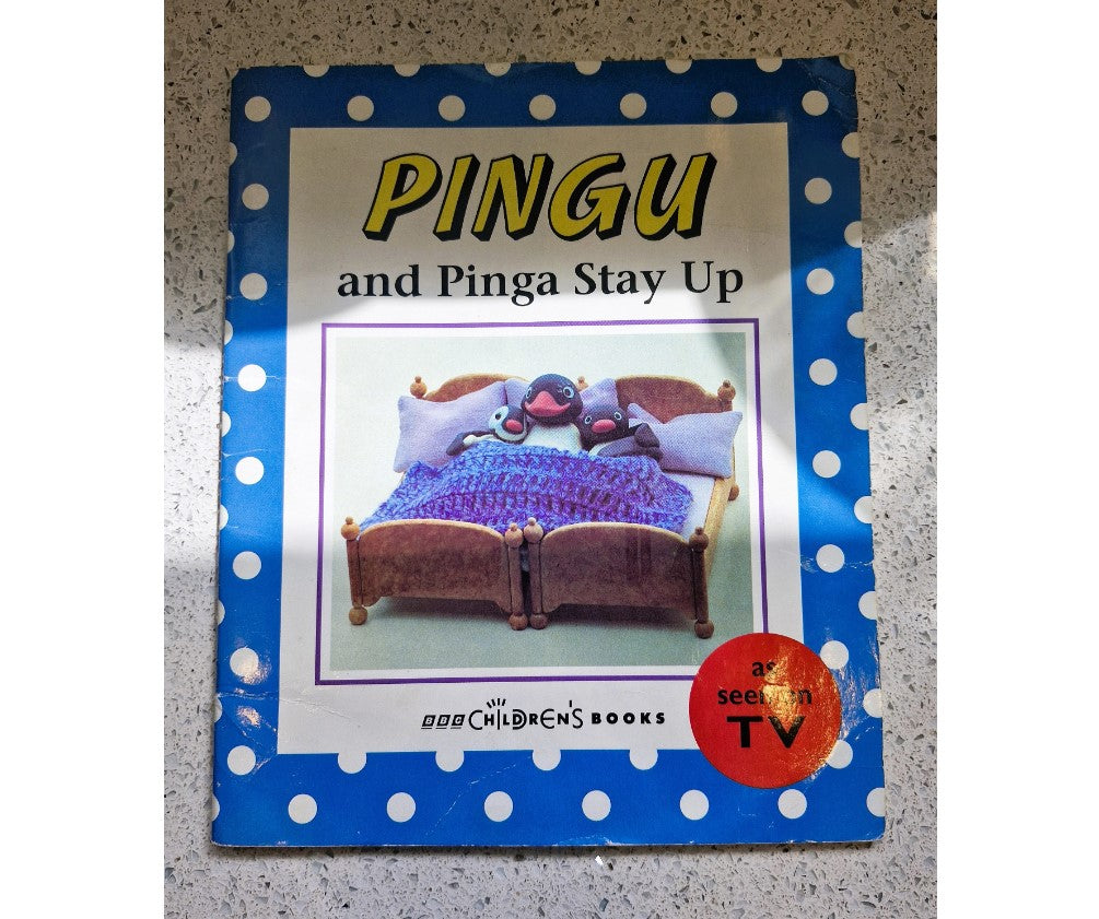 PINGU-Buch, Pingu und Pinga Bleib auf, Pingu-Buch