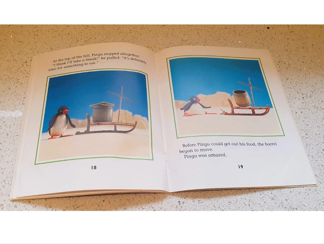 PINGU Book, Pingu wants a holiday, Pingu Book