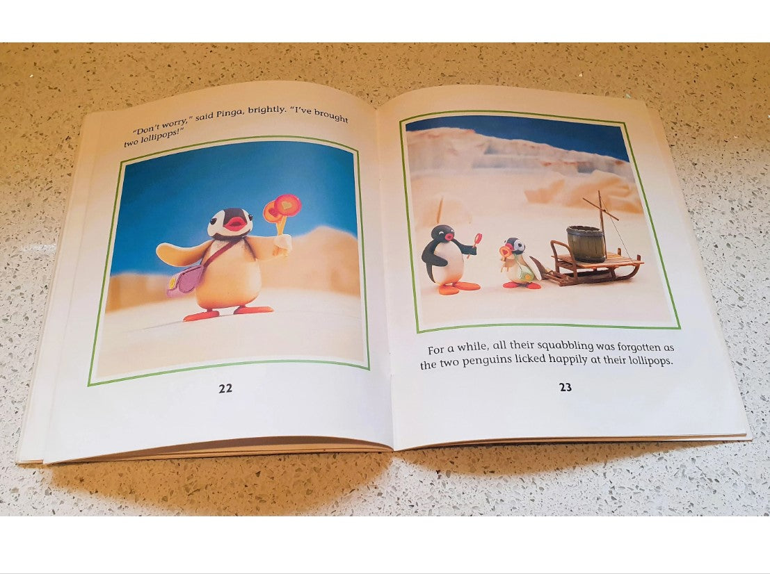 PINGU Book, Pingu wants a holiday, Pingu Book