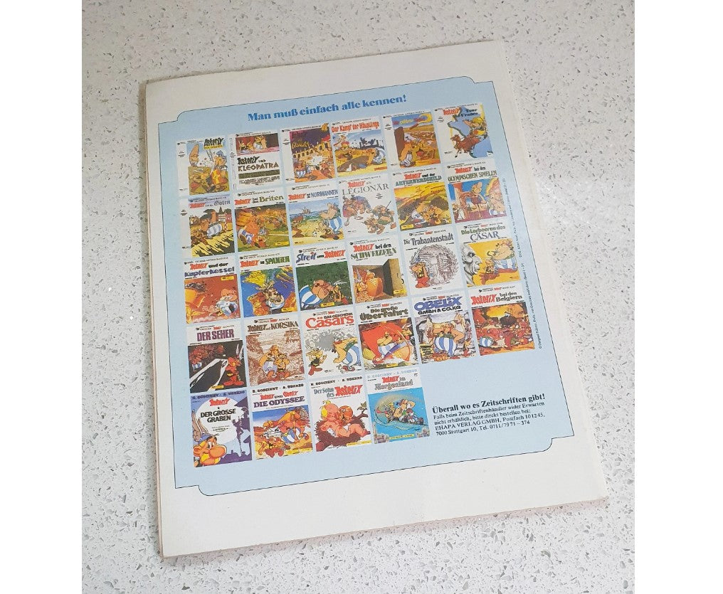 Asterix Der Gallier, Paperback, GOSCINNY, UDERZO, German Edition, Garman, Ausgabe, Taschenbuchausgabe