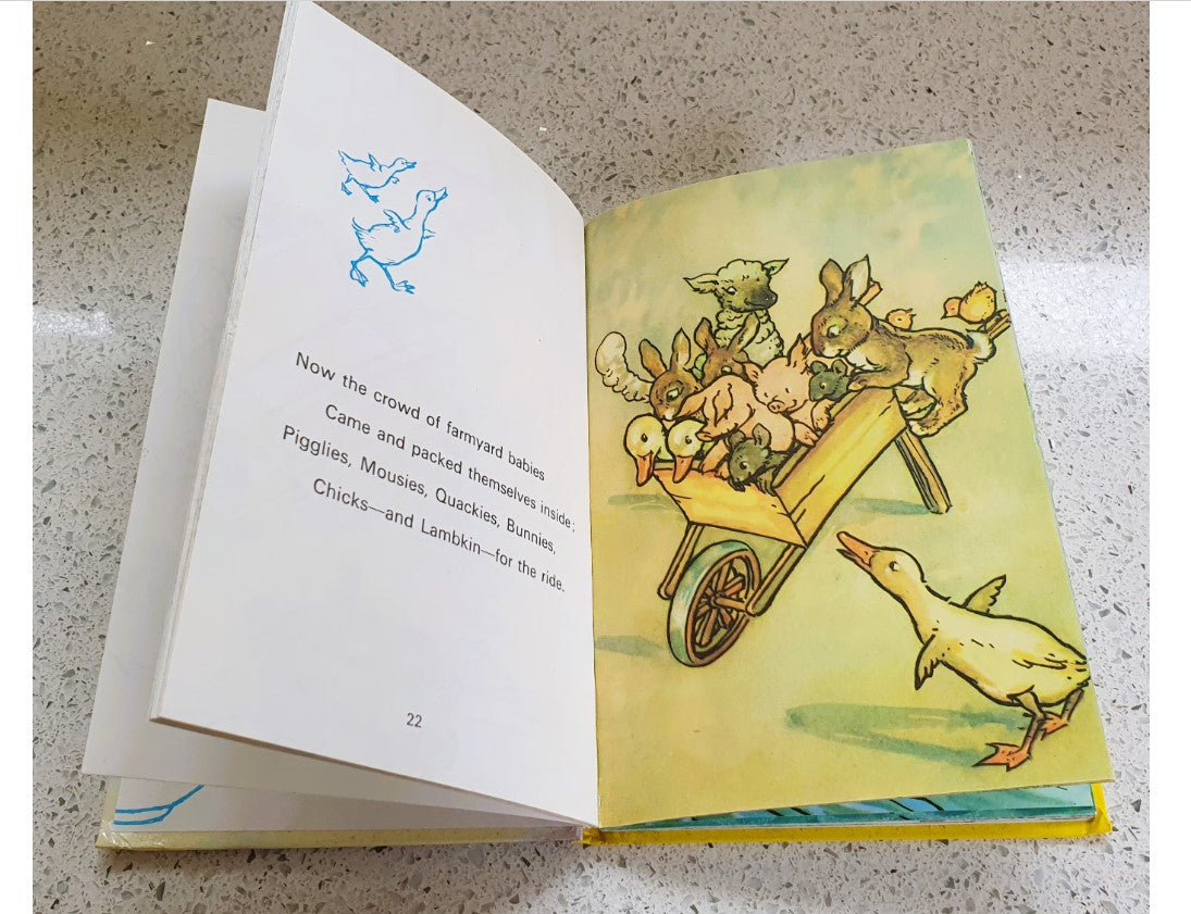 Vintage Ladybird Book, Bunny's First Birthday, Rhyming Stories, Macgregor, A.J.; Perring, W. - Very Good Condition, As New