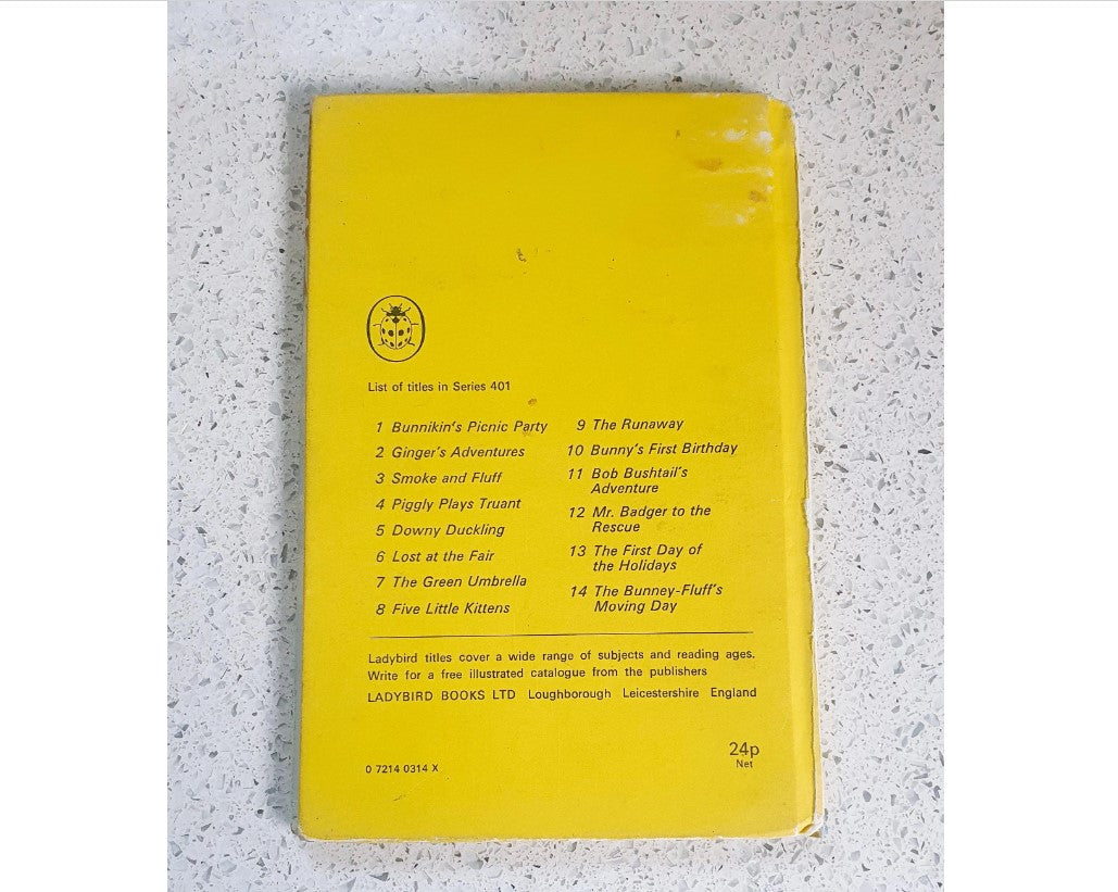 Bob Bushtail, Squirrel Story, Rhyming Stories, Macgregor, Children's book, Vintage Ladybird Book, Vintage Children's Book