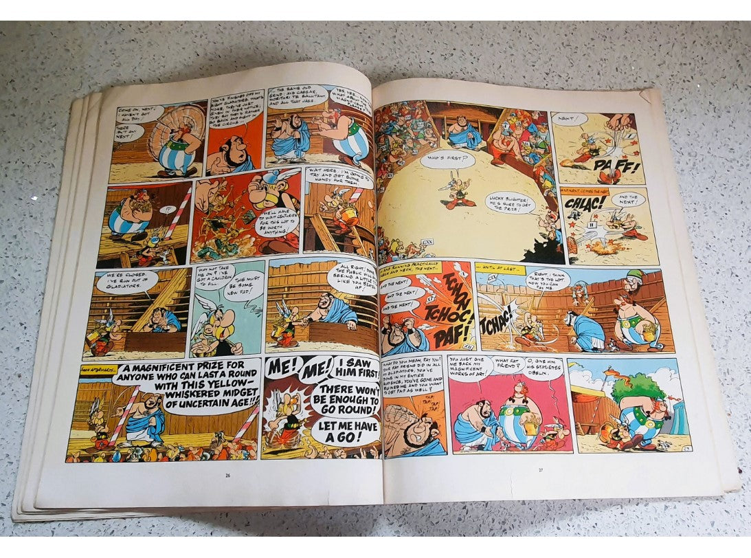 Asterix and the Cauldron by Goscinny & Uderzo, Paperback Book, Vintage