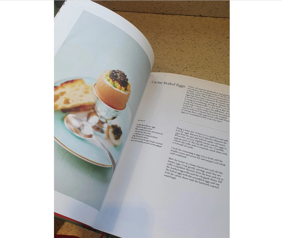 Fortnum and Mason The Cookbook, Tom Parker Bowles. Iconic British Cookbook.