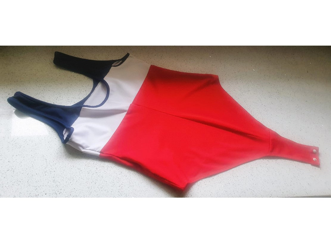 Vintage LEVI's Swimsuit, Vintage LEVI, Swimming Costume / Body Suit, Size Small, UK 10, Excellent Condition