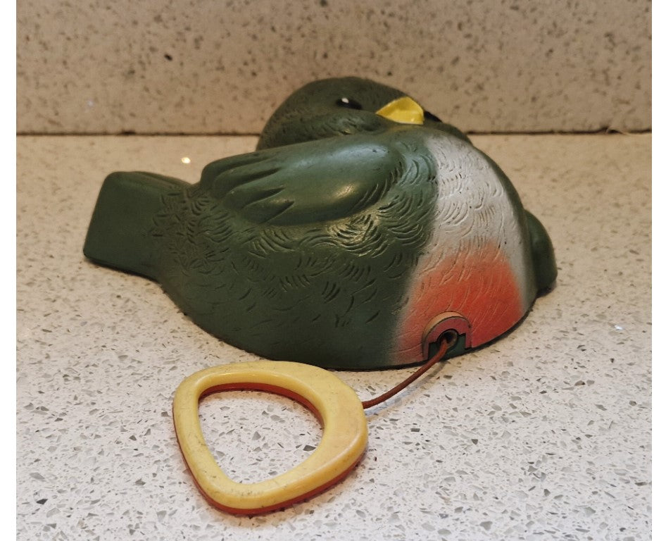 Vintage Fisher-Price Pull down Cot Toy, Fisher Price Blue Bird, Plays The children's Prayer