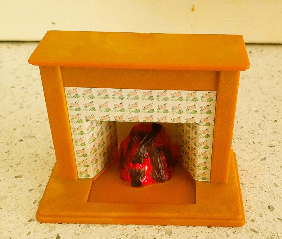 Sylvanian Families 3 Story Town House with Kangaroo Family including baby, Fully Furnished House with light up fireplace