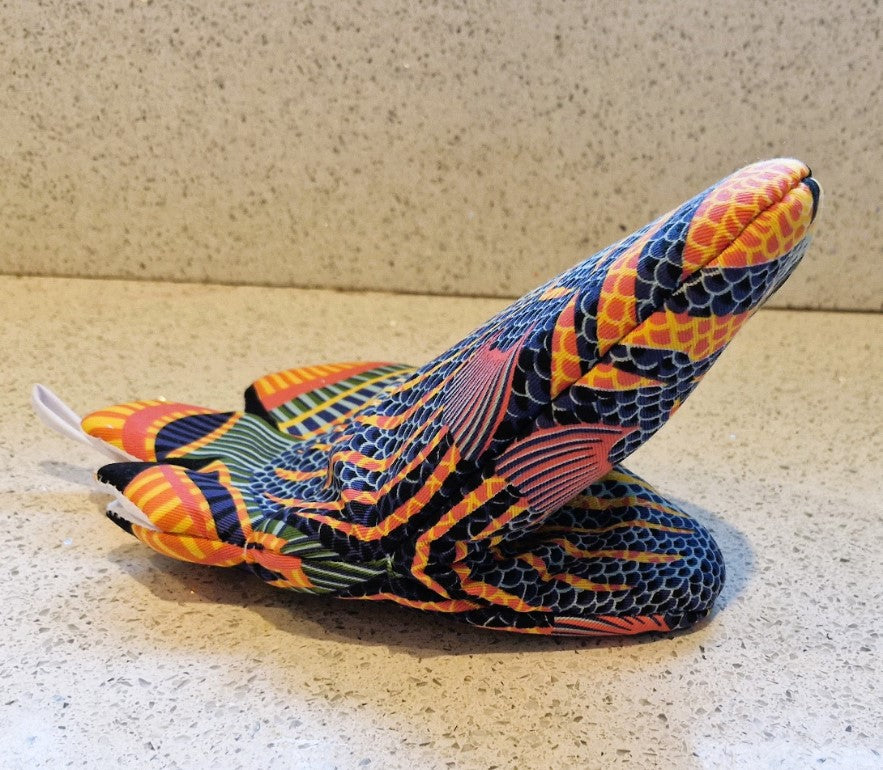 Fisch-Ofenhandschuhe, bunt, schrullig, Ofenhandschuhe, Ofenhandschuhe, Fischform