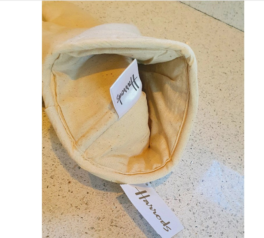 Harrods Oven Glove, Harrods, Long Oven Gauntlet, Harrods Oven Glove, Oven Mitt, Harrods Gift, Harrods