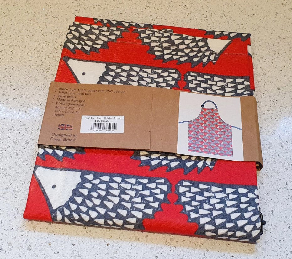 Hedgehog Apron, Child, Scion, Spike Apron, Red, NEW item