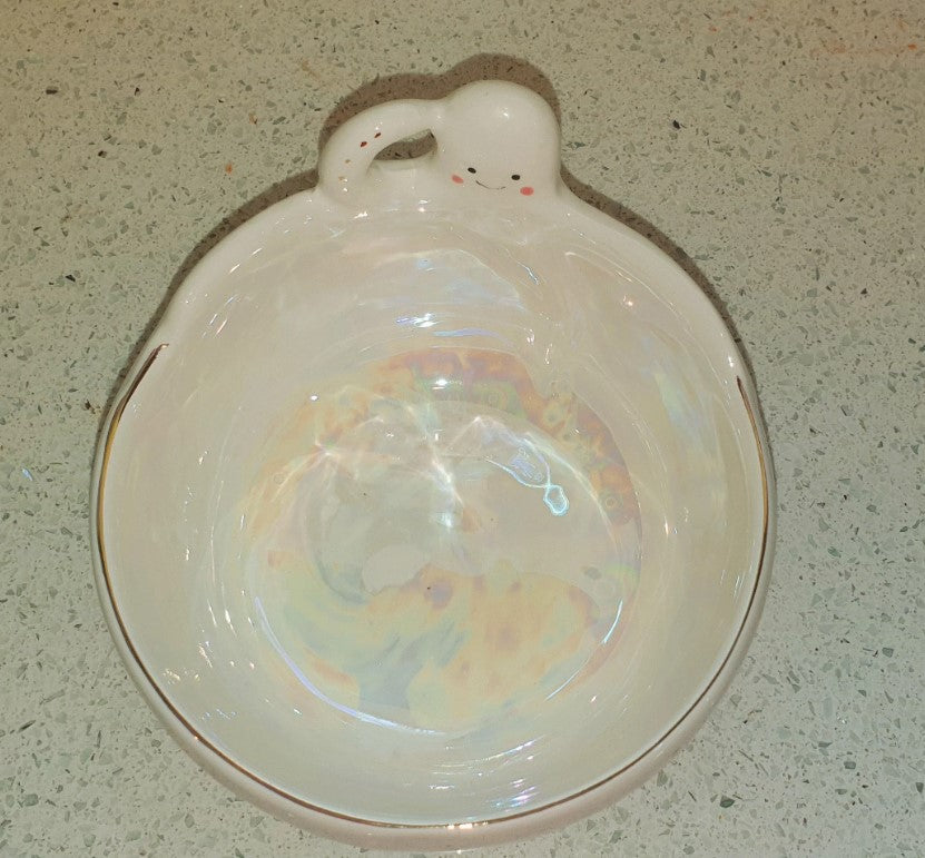 Octopus Bowl, Ceramic, Bathroom, Home decor, Storage, Quirky, NEW, Boxed,