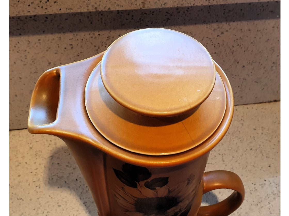 Carltonware, Sunflower Coffee Set, Cartonware coffee set, Carltonware mugs, 1970’s CarltonWare Coffee Set