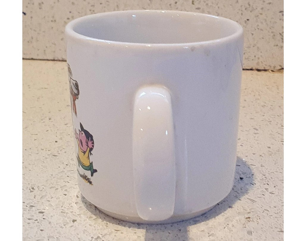 THELWELL Mug, Norman Thelwell, Grays, Thelwell Mug, Aldridge, Staffordshire England, Pony Eats Rosette, Pony, Nostalgia