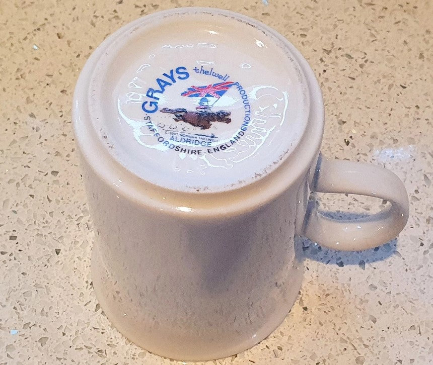 THELWELL Mug, Norman Thelwell, Grays, Thelwell Mug, Aldridge, Staffordshire England, Pony, Nostalgia