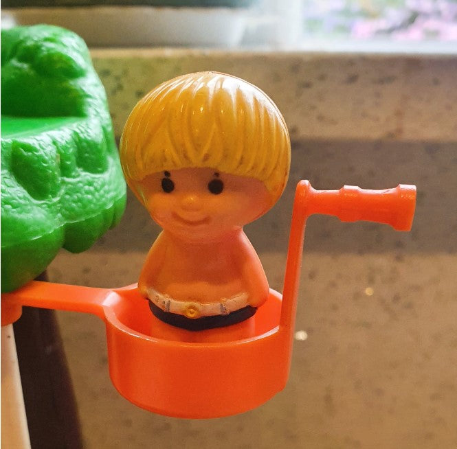Tree Tots Lighthouse, working, complete, Discovery Time, Vintage Toy, 80s, 70s