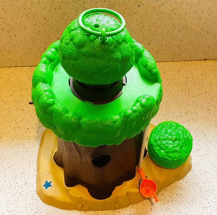 Tree Tots Lighthouse, working, complete, Discovery Time, Vintage Toy, 80s, 70s
