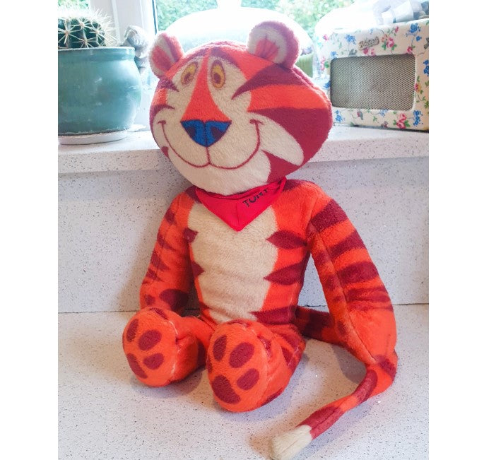 Tony The Tiger, Kellogg's, Very Rare! Large, iconic, 23 Inch, 80s, Vintage, Collectors Piece