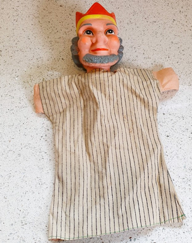 Hand puppets, Punch and Judy, King, Policeman, Baby, Crocodiles