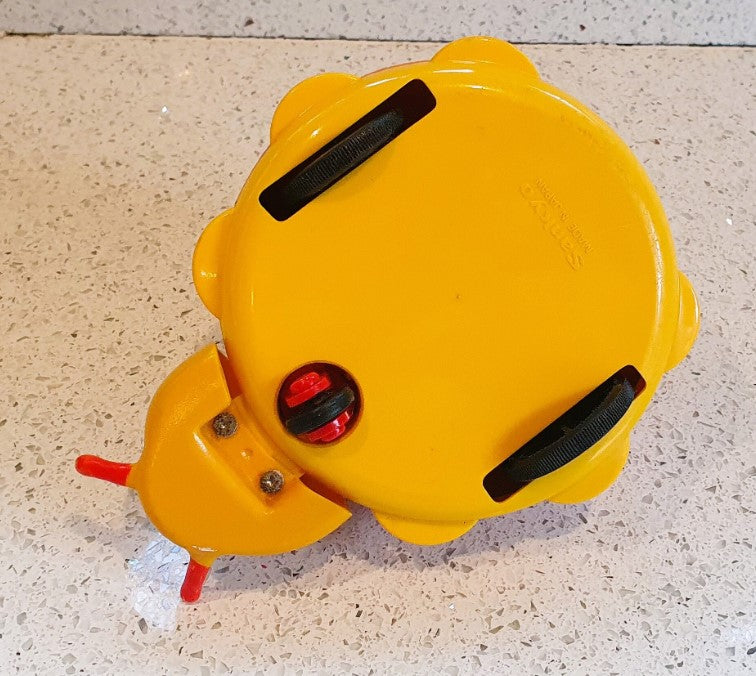 SANKYO, Musical Ladybird, Wind Up and go, Moving, Music, Cute, Kitsch, Quirky, Vintage Toddler toy,