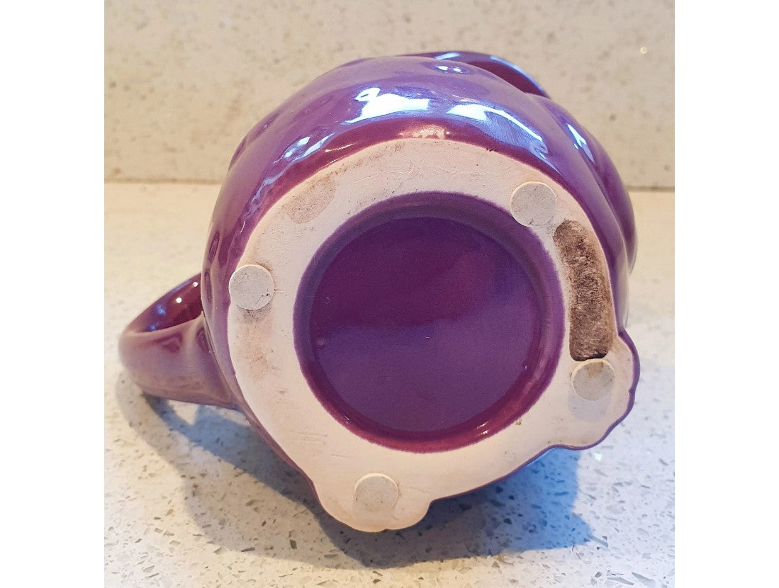 Kitsch, Quirky, Owl Pitcher, Jug, Ceramic, Large, Height 5 inch, IMMACULATE, Woodland Creatures