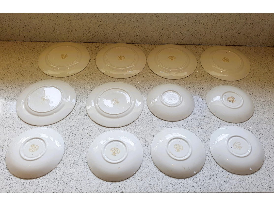 Royal Grafton, Majestic, Fine China Tea Service, Tea Cups, Saucers & Side Plates, Milk Jug and Sugar Bowl