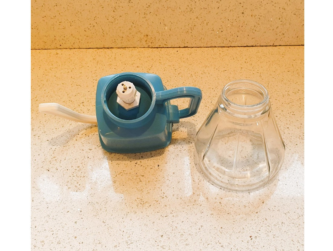 Original Vintage BEL Cream Maker, 60s Original with metal nozzle, Immaculate condition, Mid Century Kitchenalia, BLUE, BOXED,