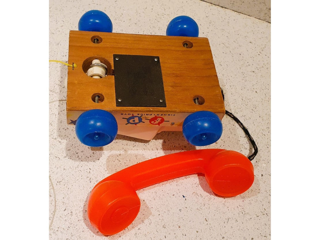 Vintage Fisher Price Little People Ferris Wheel #969 1966, Première version, Bon état - Wooden People - RARE - Grande-Bretagne