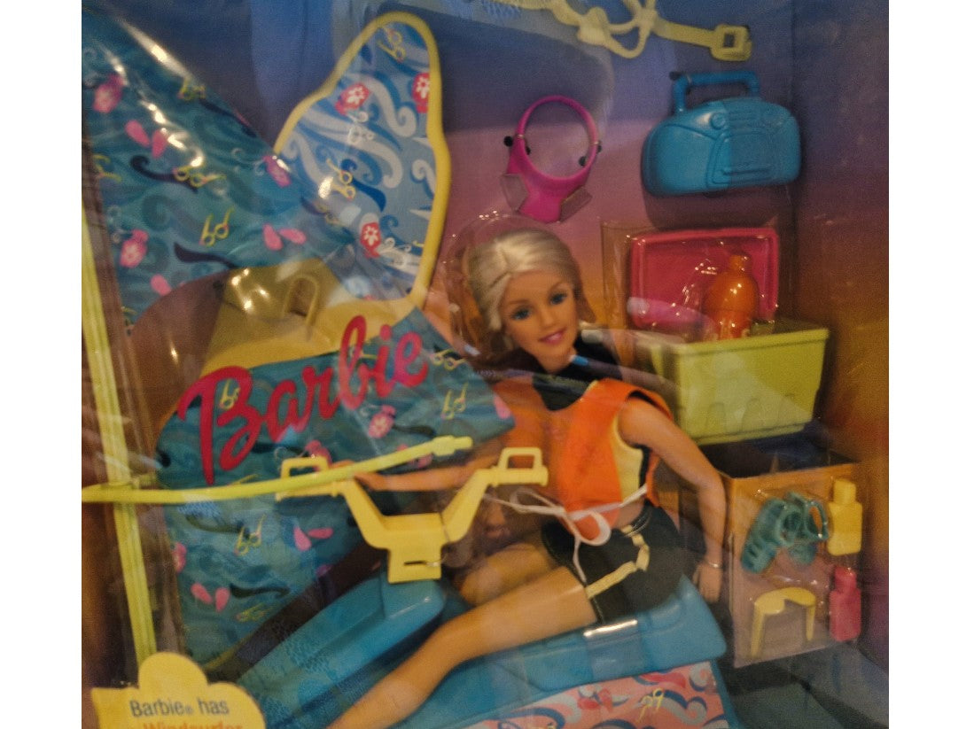 Barbie, Sunshine Fun Play Set, Windsurfer Barbie, Beach Barbie - Mattel Boxed, Immaculate