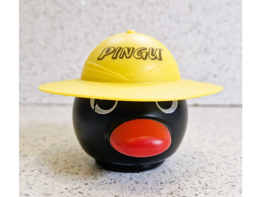 PINGU, Pingu Ice Cream Tub, Hats as Lids, Very Rare, 90s Nostalgia
