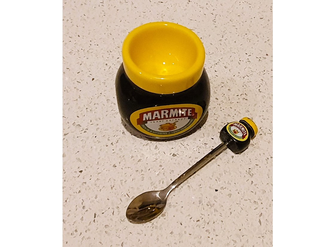 Marmite Egg Cup, Ceramic, Cute, Quirky Egg cup,