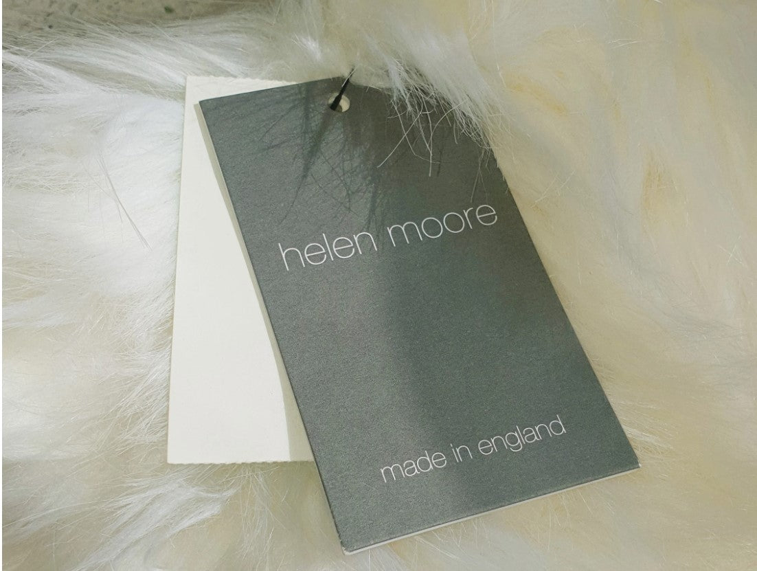 NEW, Fortnum and Mason, Faux Fur Shrug, Cream, White, Ivory - New Vintage Stock