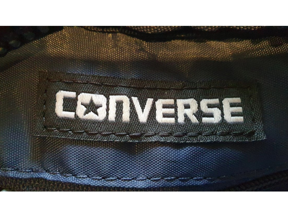 Converse Bag, Vintage Converse Cross Body Bag, Converse shoulder Bag, Blue and Yellow, Very Good Condition