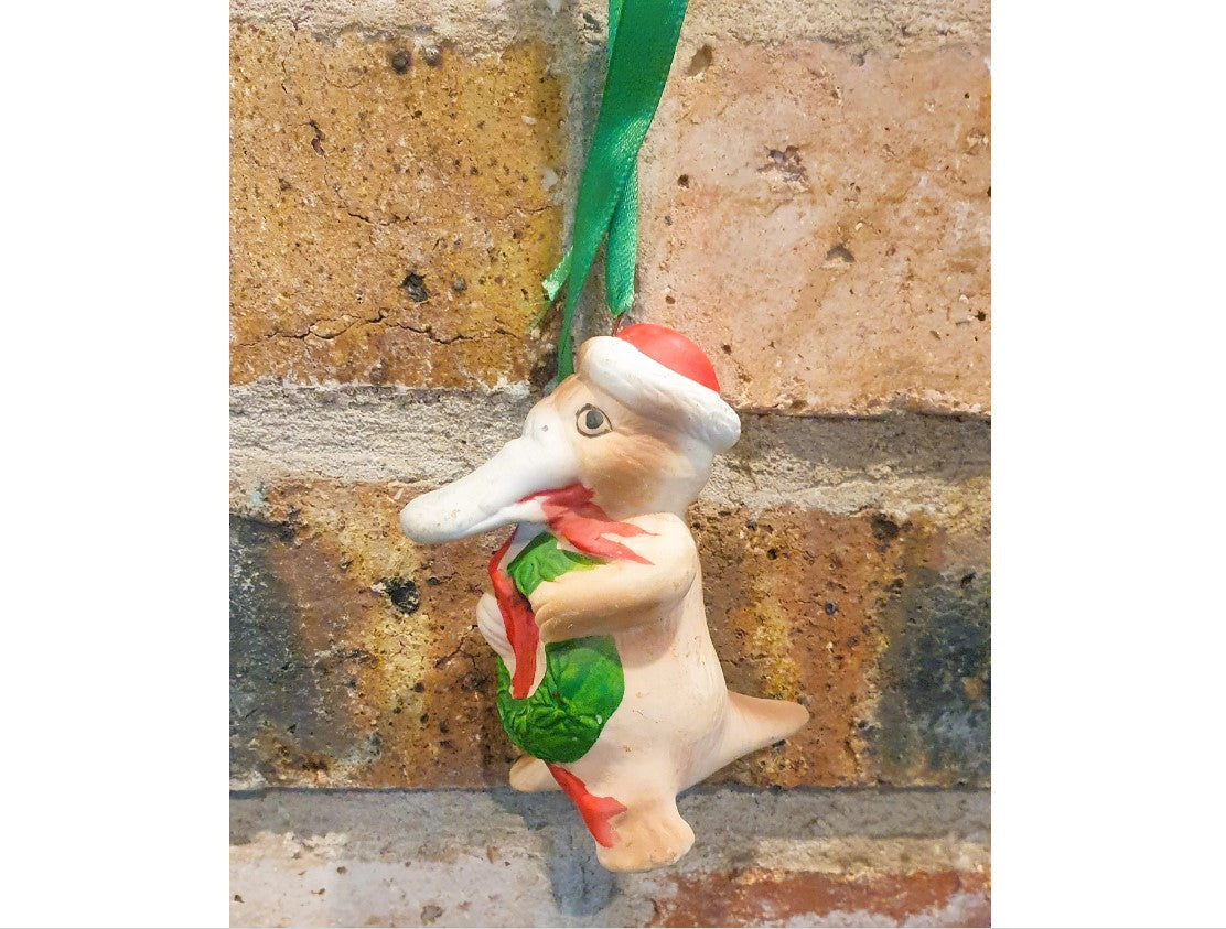 Christmas Platypus Tree ornament, Platypus, Christmas Platypus, Kitsch, Quirky, Christmas Tree ornament