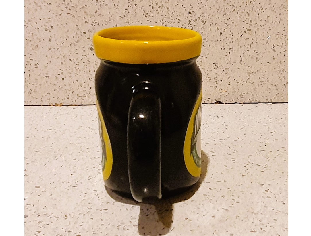 Rare, Marmite Mug, Black Background, Coffee, Tea, Marmite Advertising, merchandise