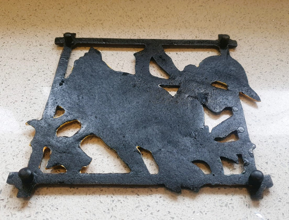 Cast iron Duck Trivet, Duck shaped Trivet, Farmhouse Kitchen