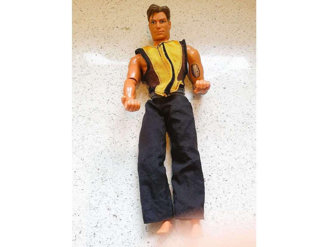 Max Steel Action Man, 80s Action Man, Max Steel, Action Man, Max Steel, Articulated, Mattel 1998