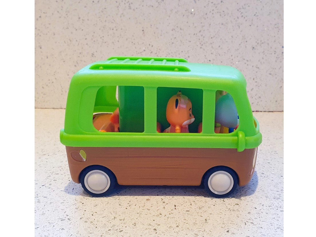 Timber Tots, Pop Up Adventure Play Bus, Bears, with Characters, Very Good condition
