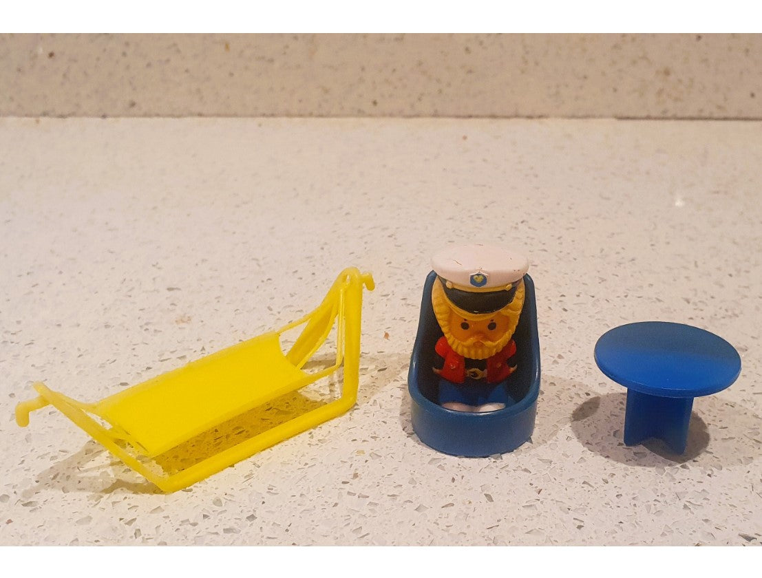 Tree Tots Lighthouse Keeper, Lighthouse Captain, Hammock, Chair and Table, Accessories