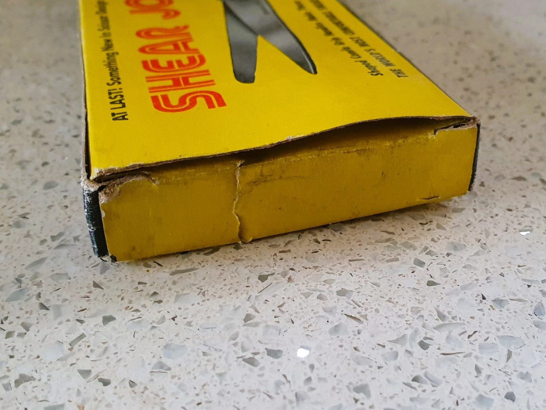 Vintage Kitchenalia, Chadwick Miller, Shear Joy, Vintage Scissors, 1970s, Orange handles, Original Packaging, Never used, NEW Vintage Stock