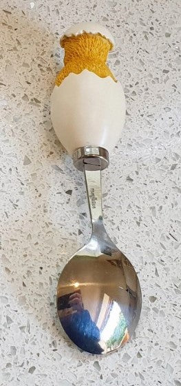 Vintage, Sagaform, Cracked Egg, Chick, Sppon, Chick in an egg, Boiled egg spoon