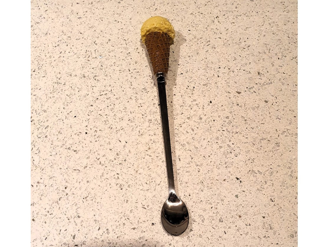 Eisbecherlöffel, 8 Zoll, lang, Neuheit