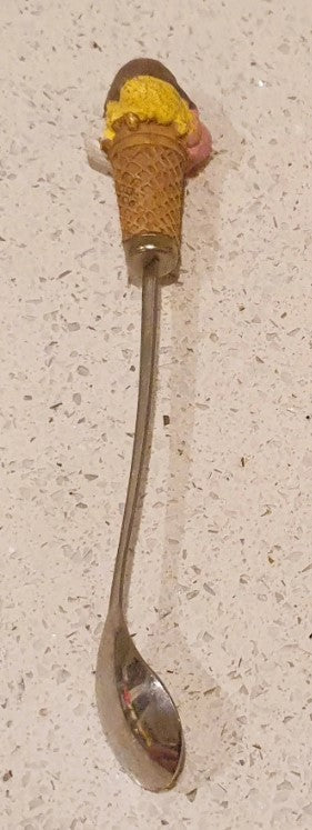 Ice Cream Sundae Spoon, 8 Inch, Long, Novelty