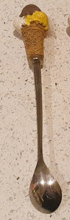 Ice Cream Sundae Spoon, 8 Inch, Long, Novelty