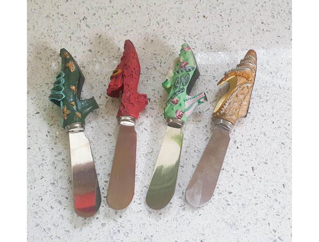 Ladies Shoes butter spreader, Jam Spreaders, cheese board, charcuterie Board, Novelty, Quirky, Kitsch, Picnic,