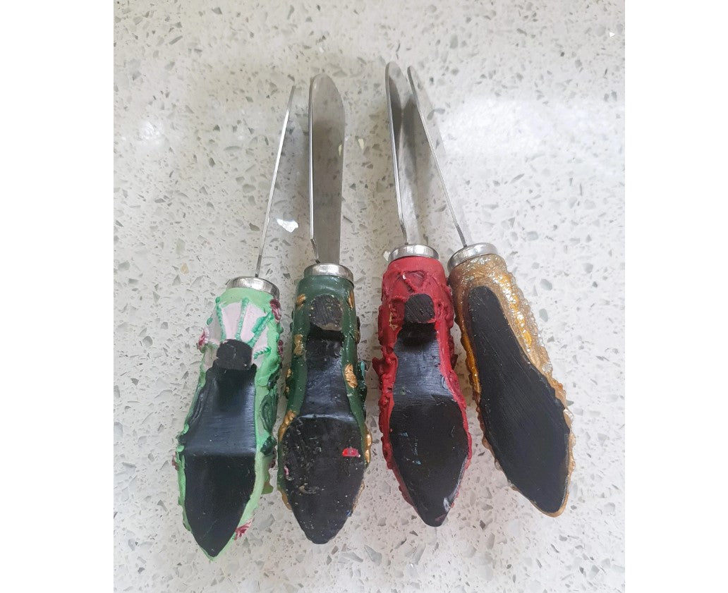 Ladies Shoes butter spreader, Jam Spreaders, cheese board, charcuterie Board, Novelty, Quirky, Kitsch, Picnic,