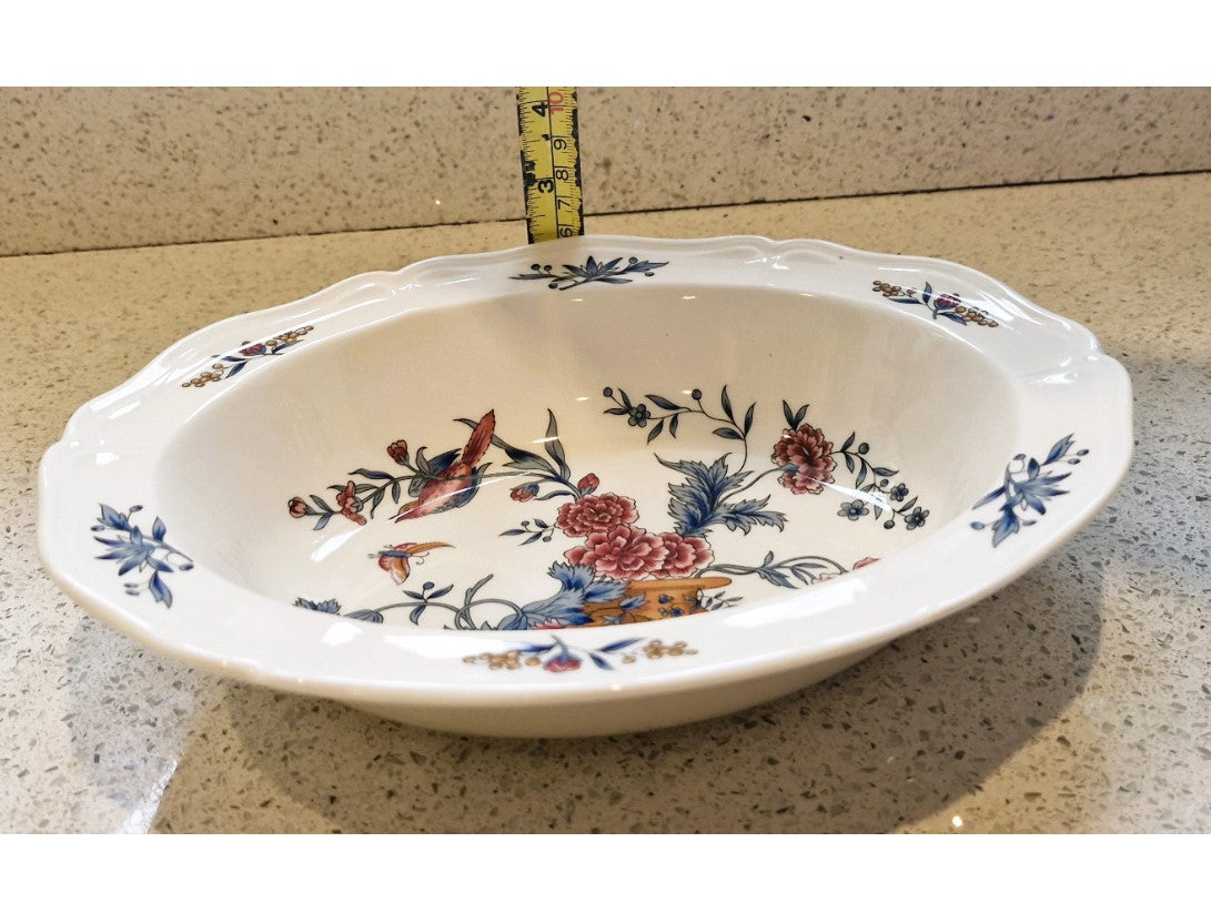 Wedgwood Plate, Williamsburg, POTPOURRI, Oval, Dish, Bowl, Serving, Platter - Immaculate condition