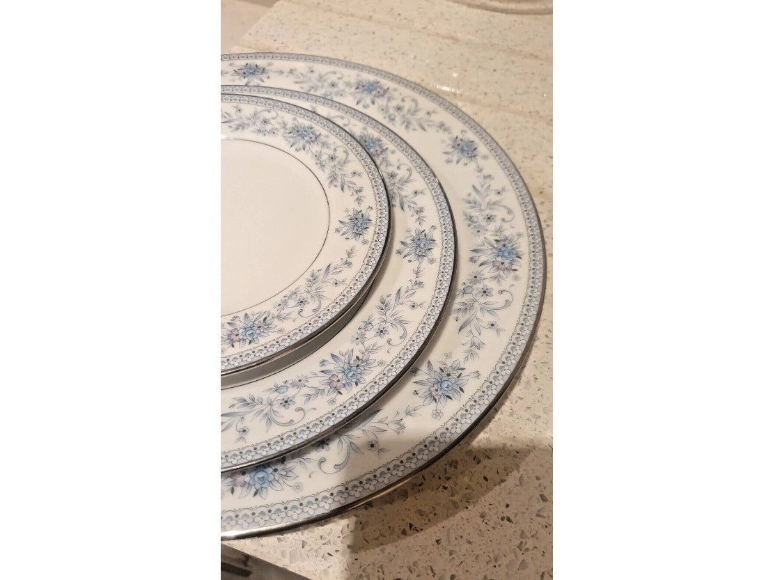 Noritake, Blue Hill, Fine China, pattern 2482, Side Plates, 6.5 Inch