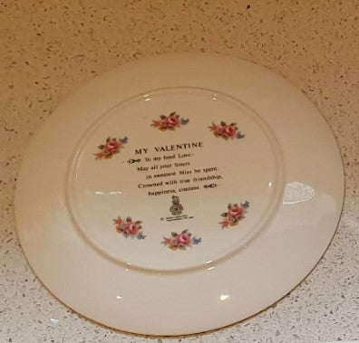 Royal Doulton Valentine's Day Plates, Boxed, 1982, 21cm, Decorative plate , Bone China , Made in England, Boxed